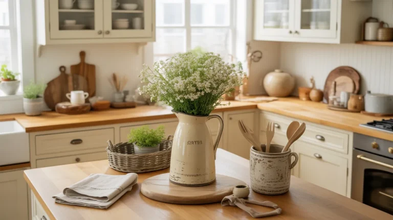 cottage kitchen vignette ideas