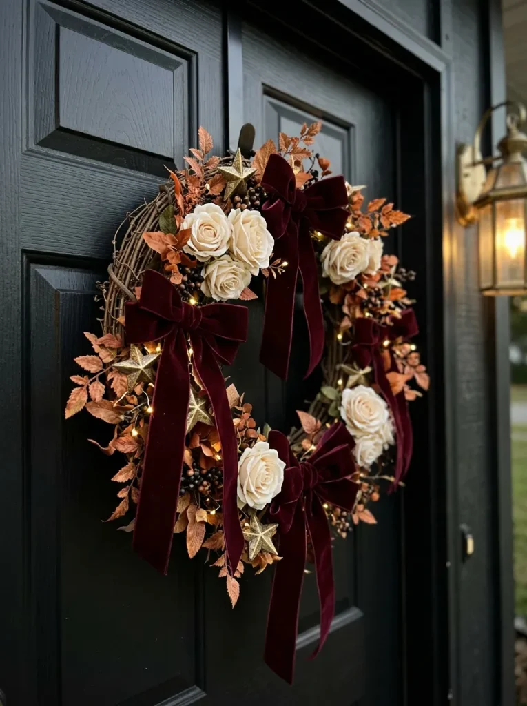10. Adding Beautiful Wreath Finishing Touches