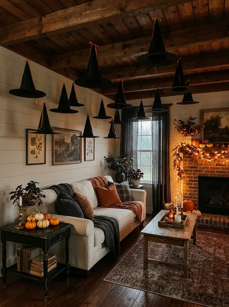 10. Floating Witch Hat Ceiling
