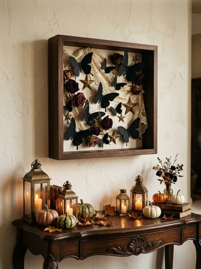 10. Gothic Butterfly Shadow Box