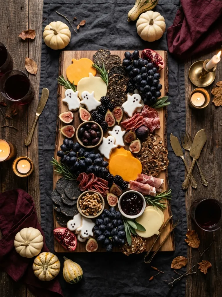 10. Haunted Halloween Snack Board