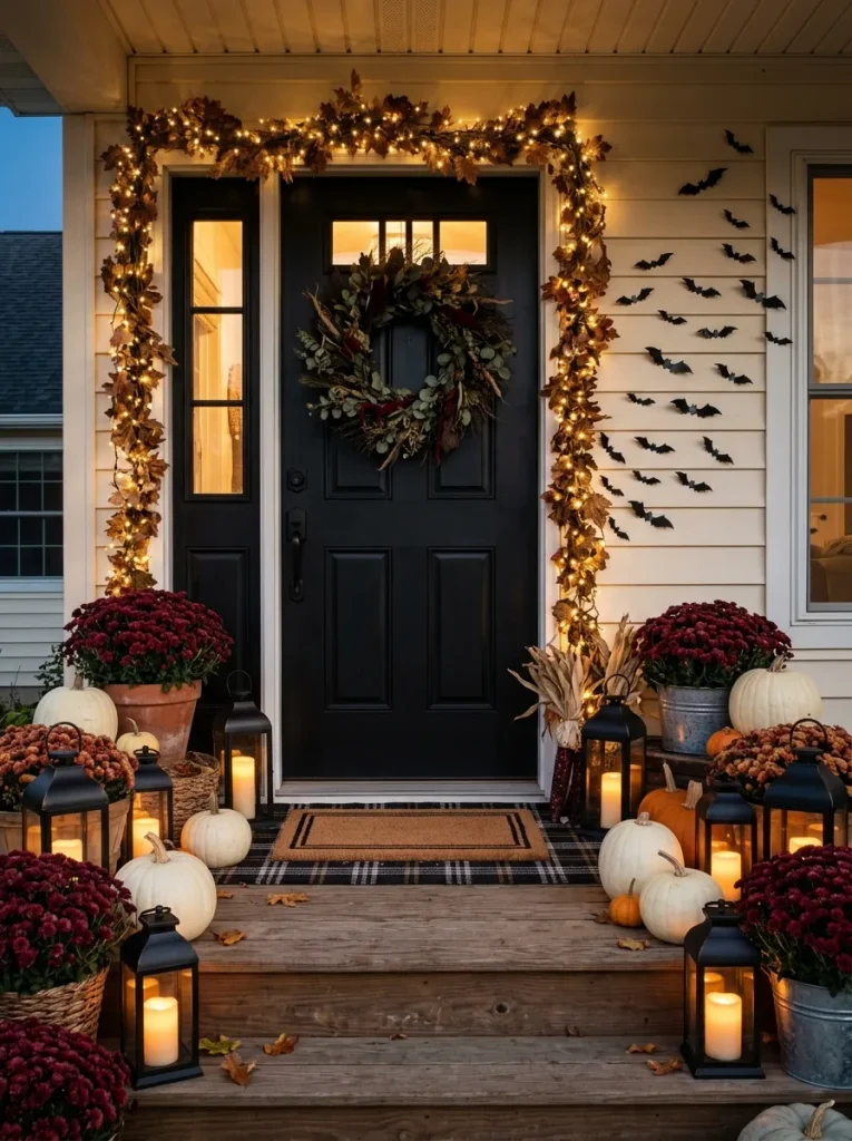 11. Adding Magical Halloween Door Lighting