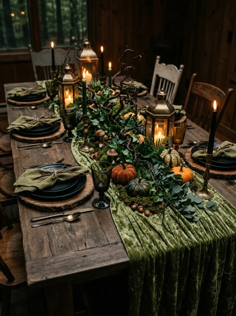 11. Enchanted Forest Table Setting