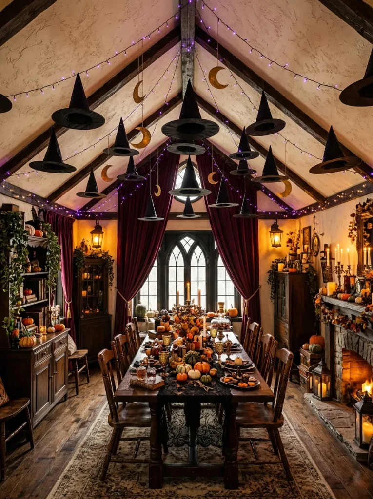11. Floating Witch Hat Installation
