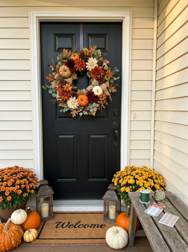 11. Hanging and Protecting Your Halloween Wreath