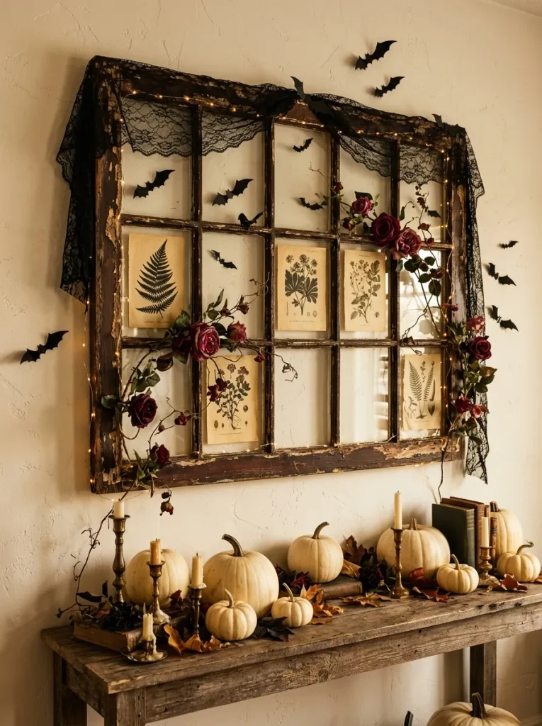 11. Haunted Window Frame Gallery
