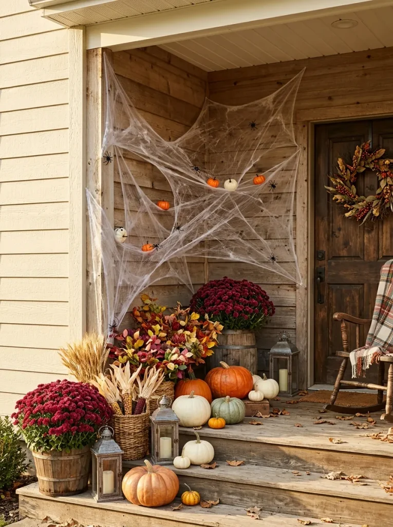 11. Making a Charming Spiderweb Display