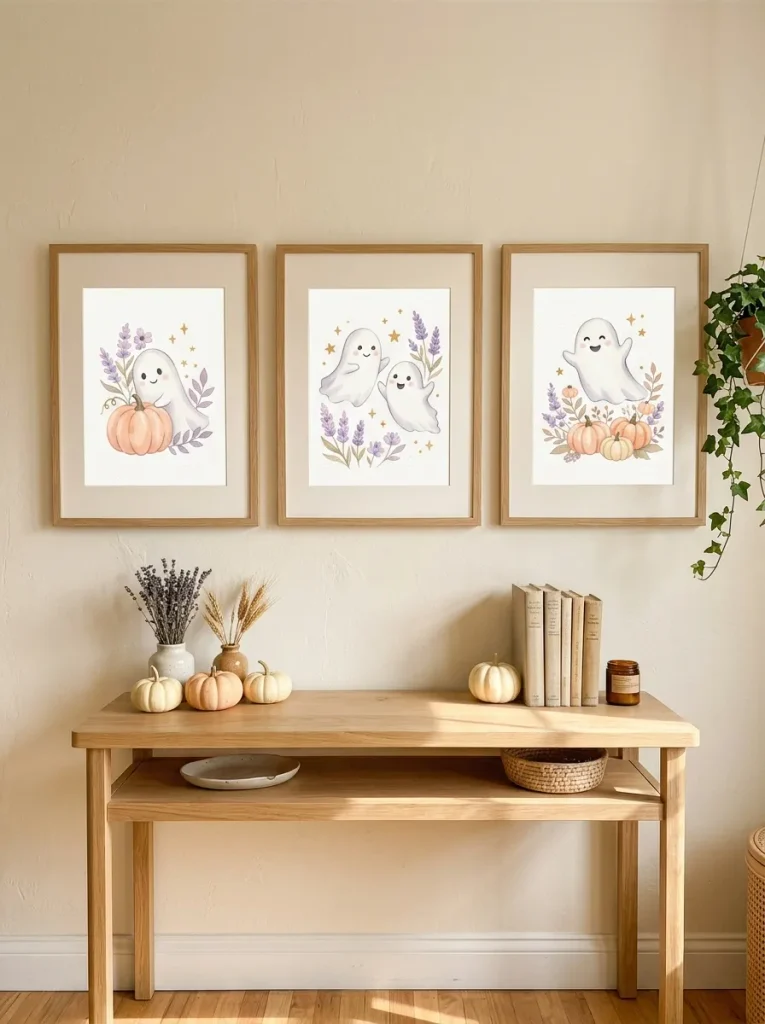 11. Whimsical Ghost Watercolor Gallery