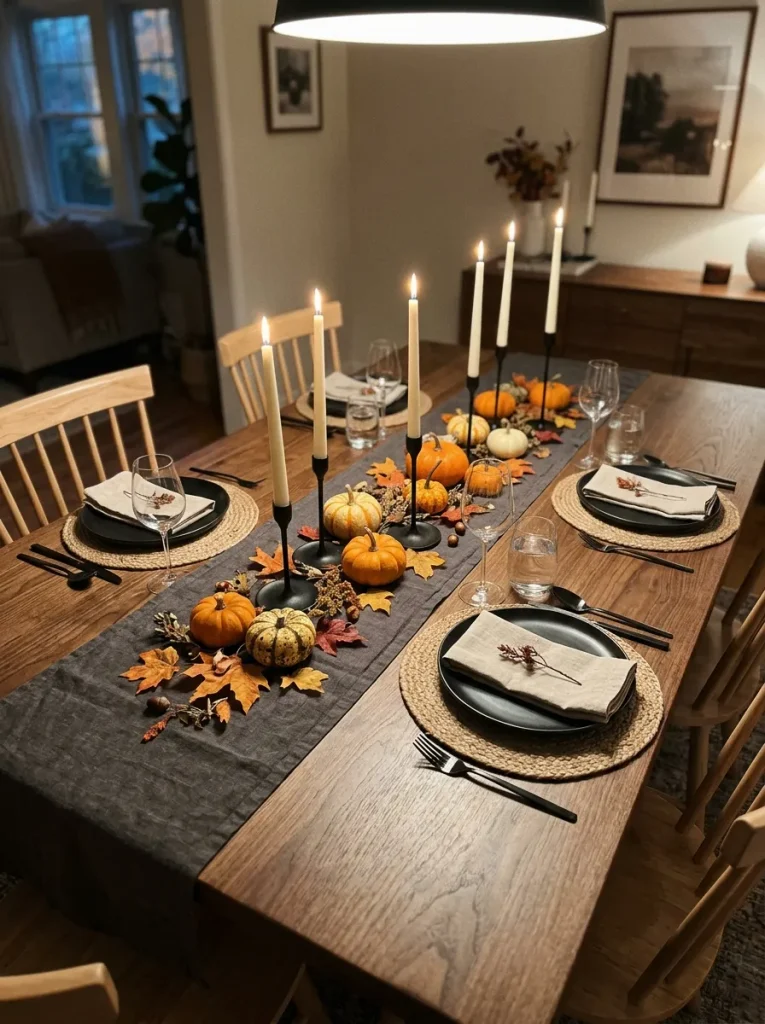 12. Halloween Dining Table Runner