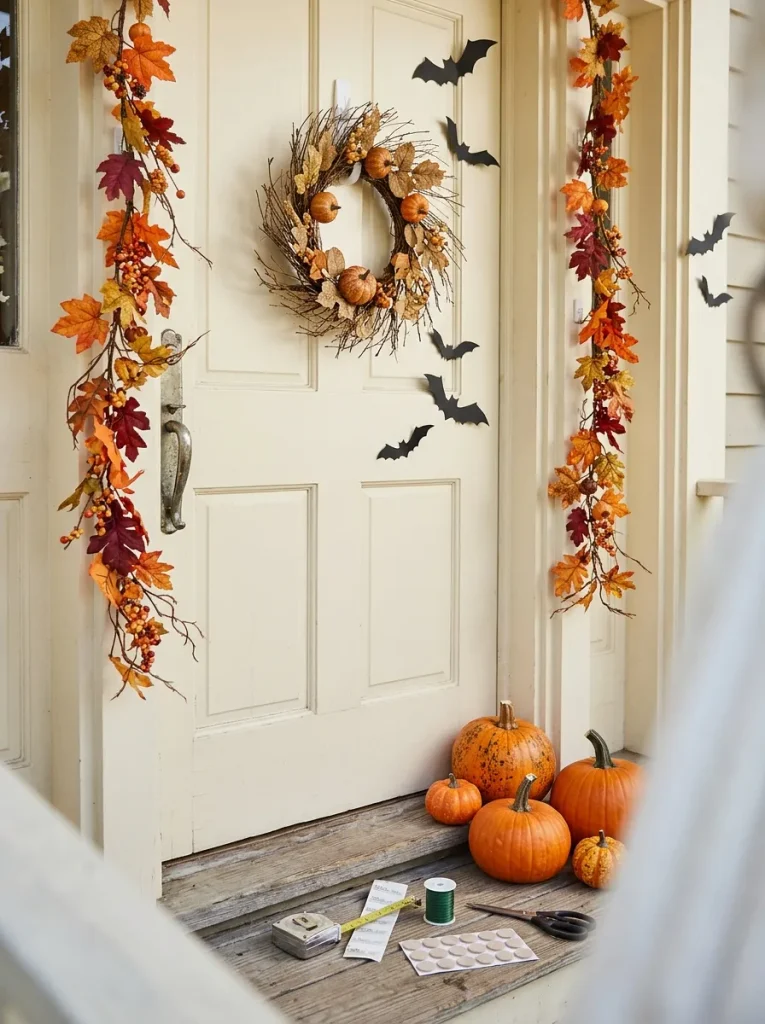 12. Hanging and Securing Door Decorations