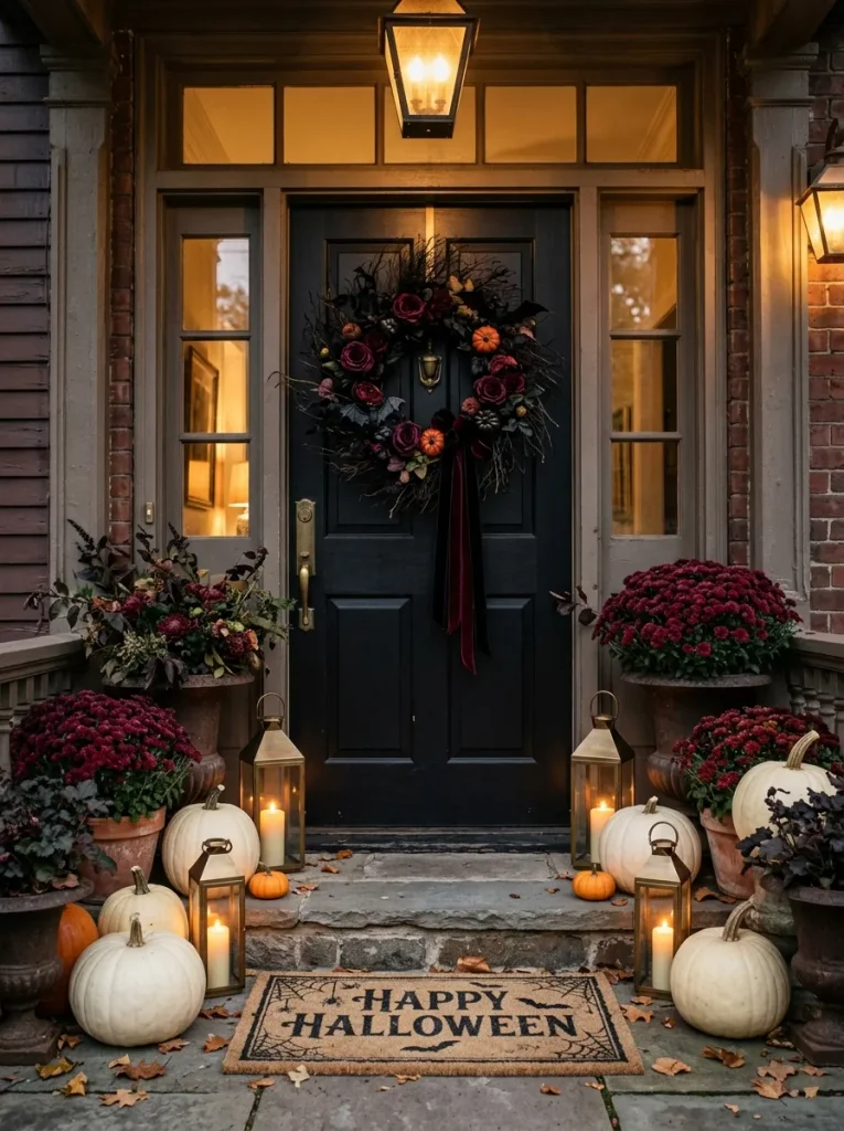 13. Styling Your Finished Spooky Entryway