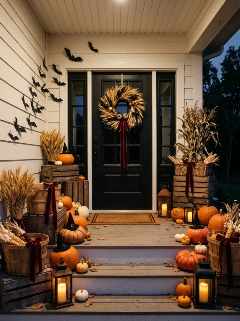 14. Mixing Rustic and Spooky Details