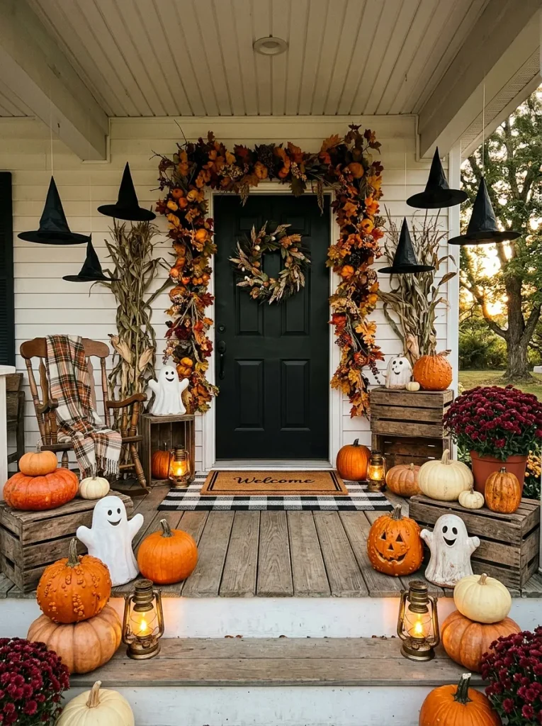 15. Completing Your Festive Porch Look