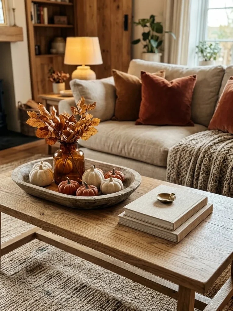 16. Cozy Autumn Coffee Table