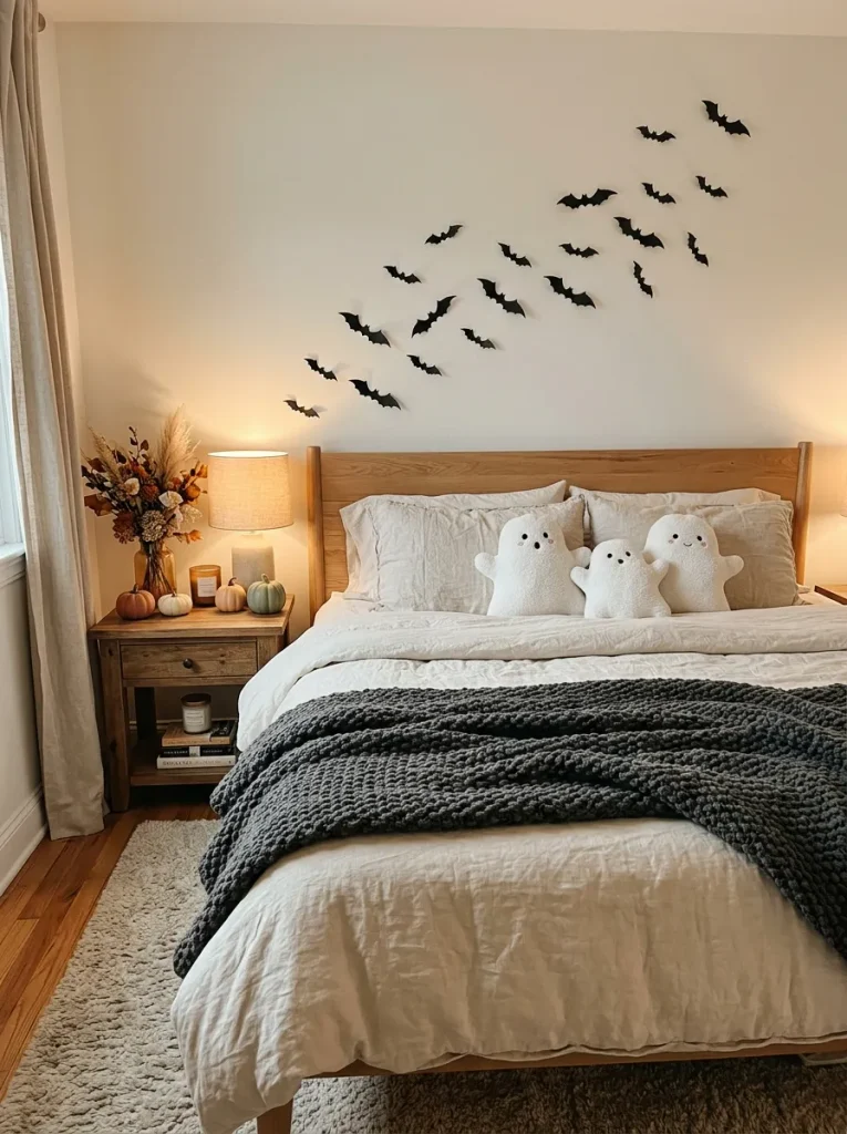 17. Whimsical Ghost Bedroom