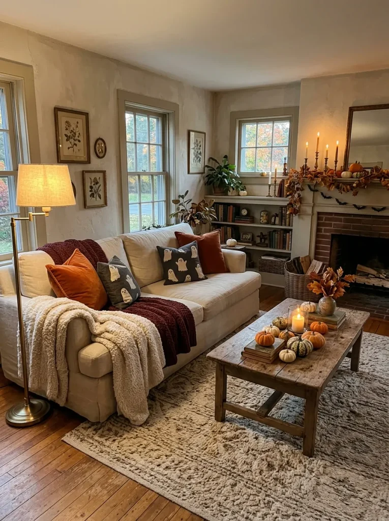 18. Cozy Haunted Sofa Styling
