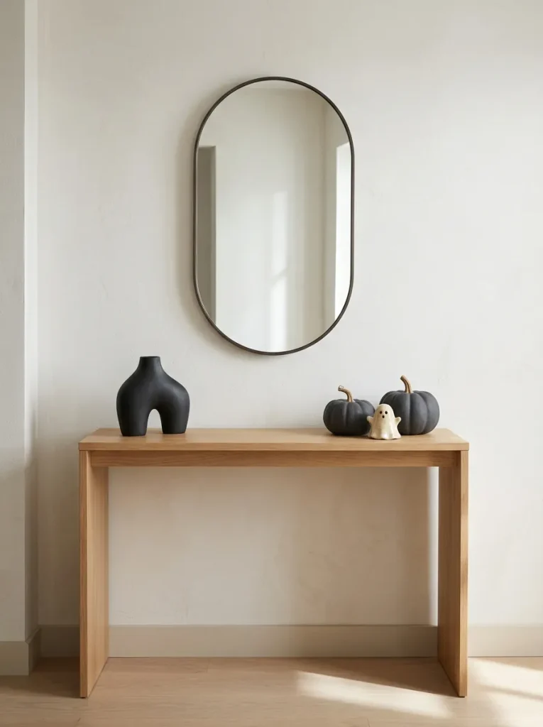 18. Minimalist Halloween Console
