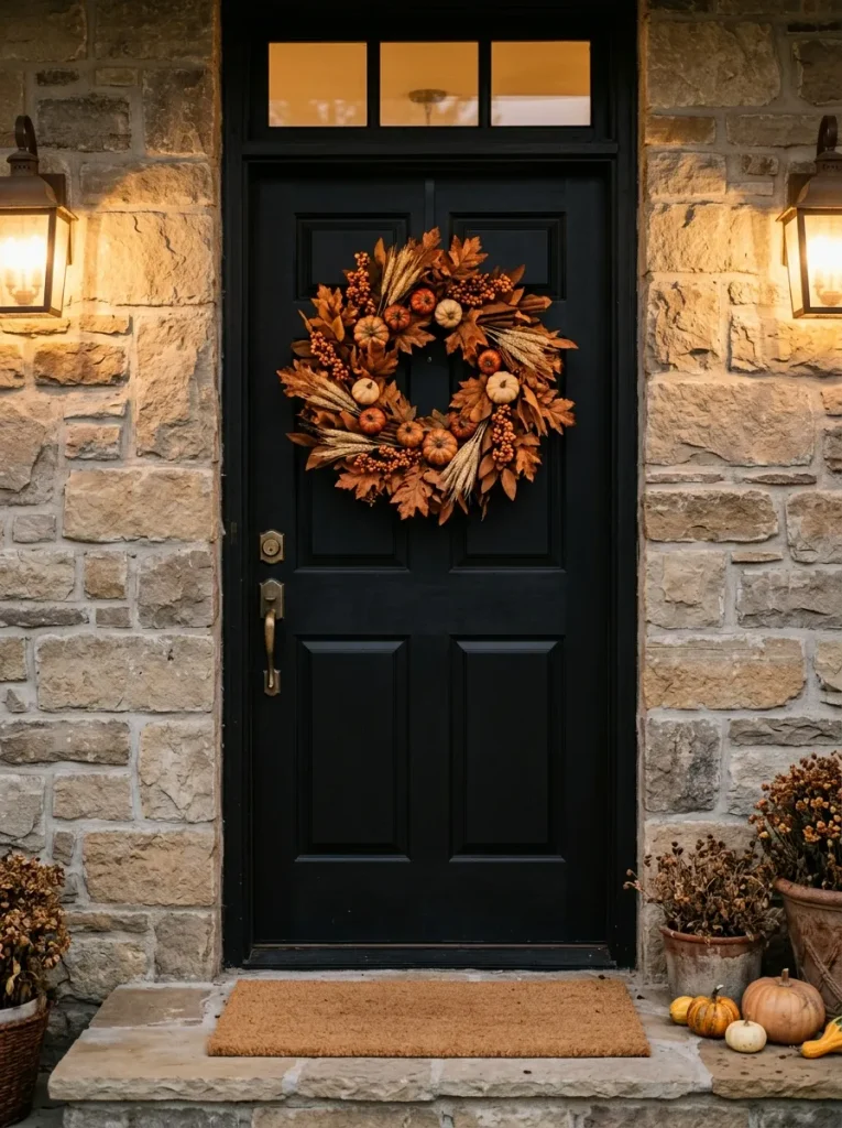 2. Autumn Wreath Entrance