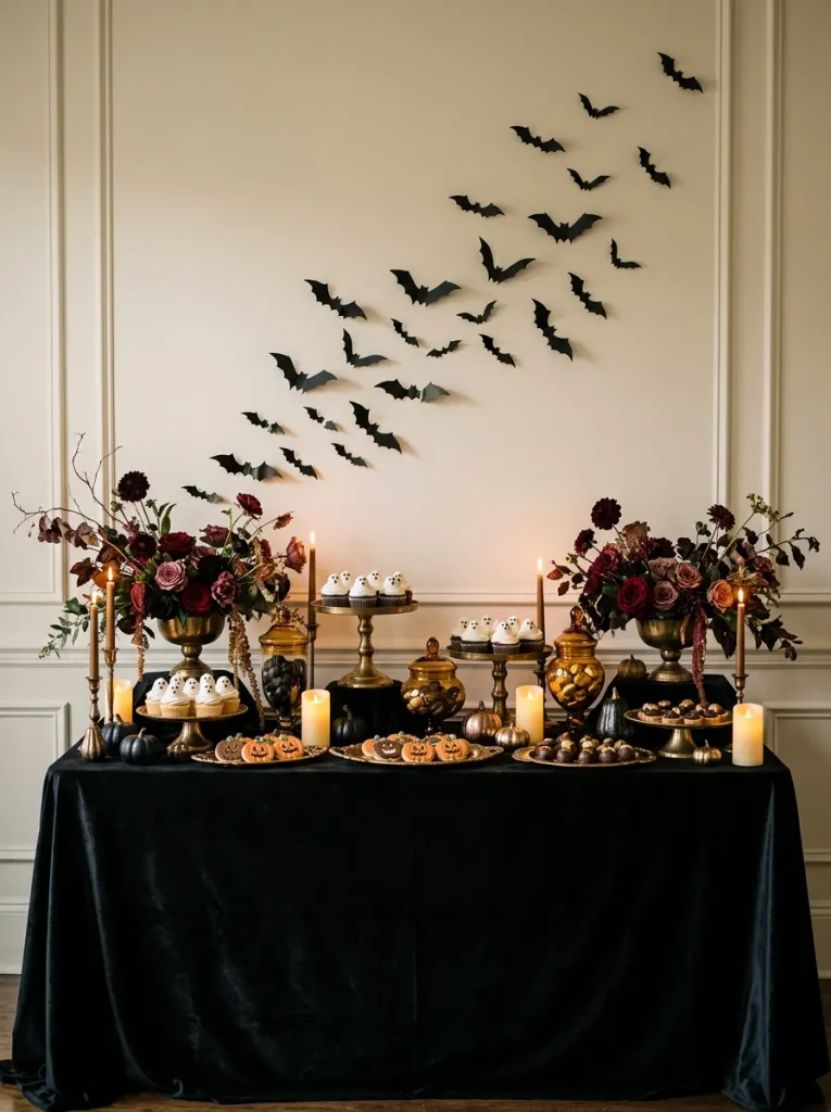 2. Haunted Halloween Dessert Table