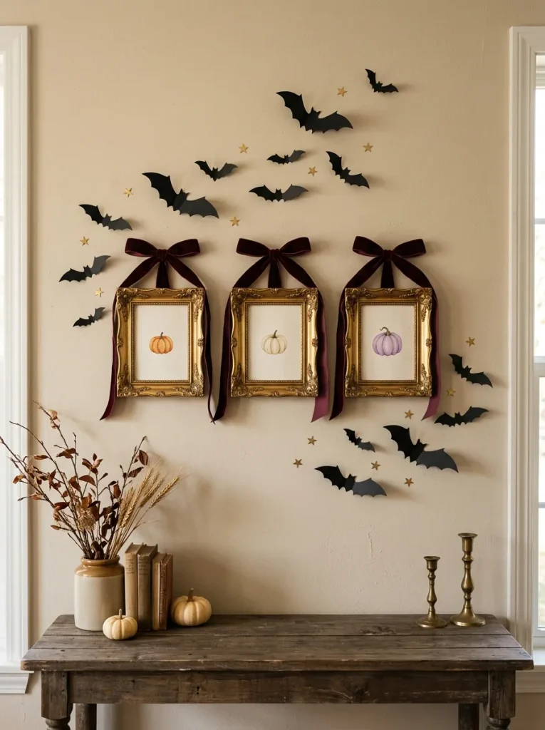 20. Floating Halloween Pumpkin Frames