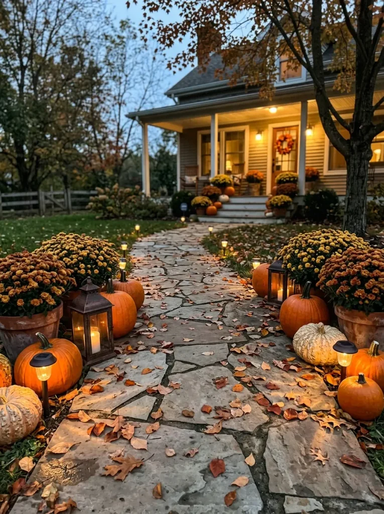 22. Harvest Front Yard Pathway