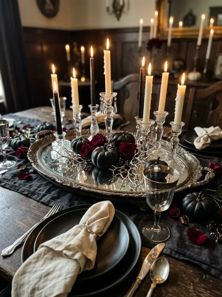 23. Haunted Mirror Table Centerpiece