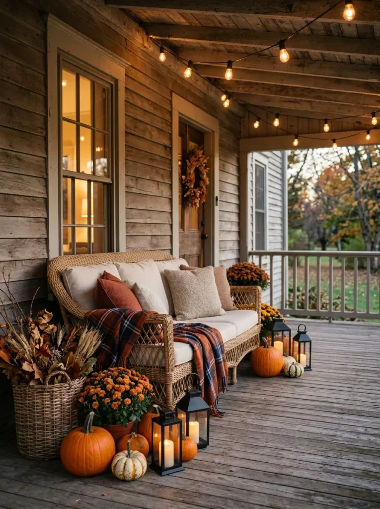 24. Covered Porch Seating