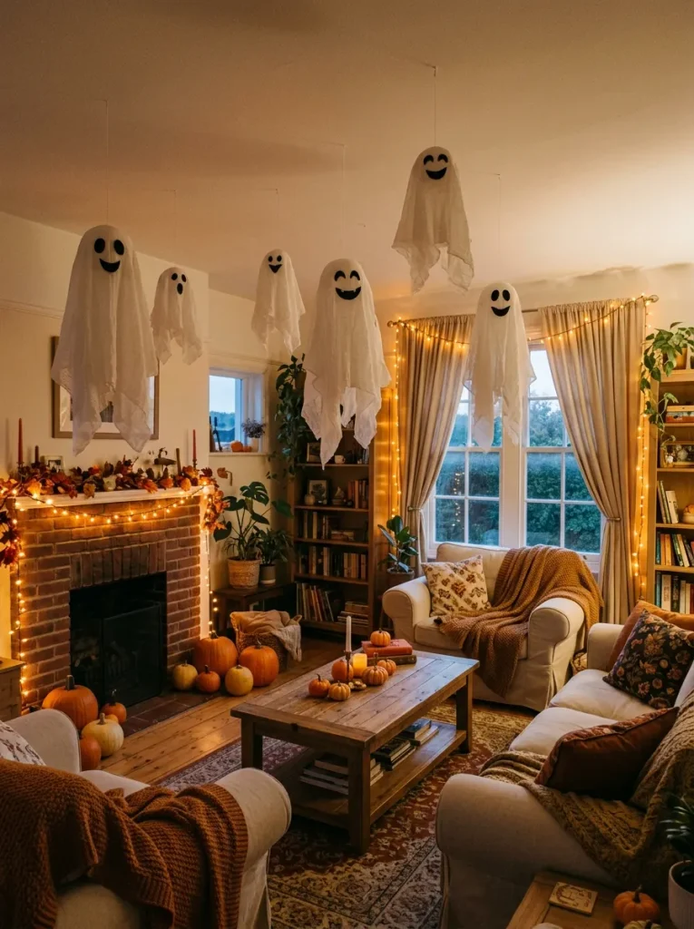 3. Floating Friendly Ghosts