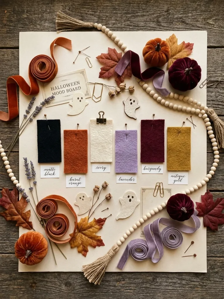 4. Selecting Magical Halloween Colors