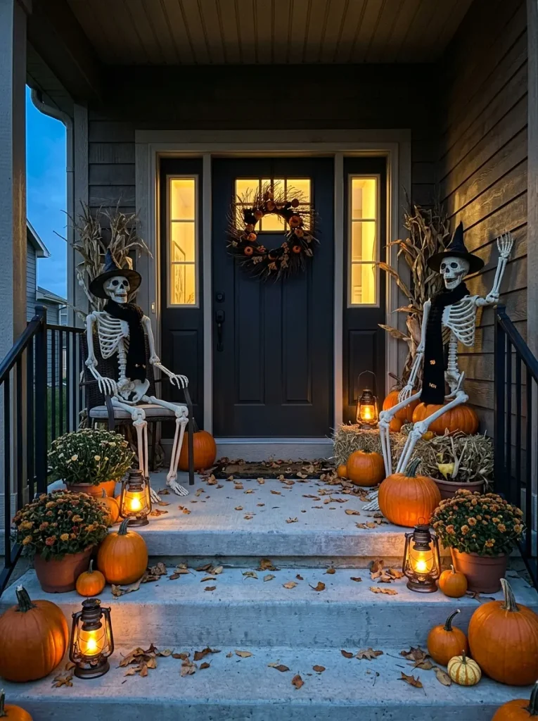 5. Skeleton Porch Guards