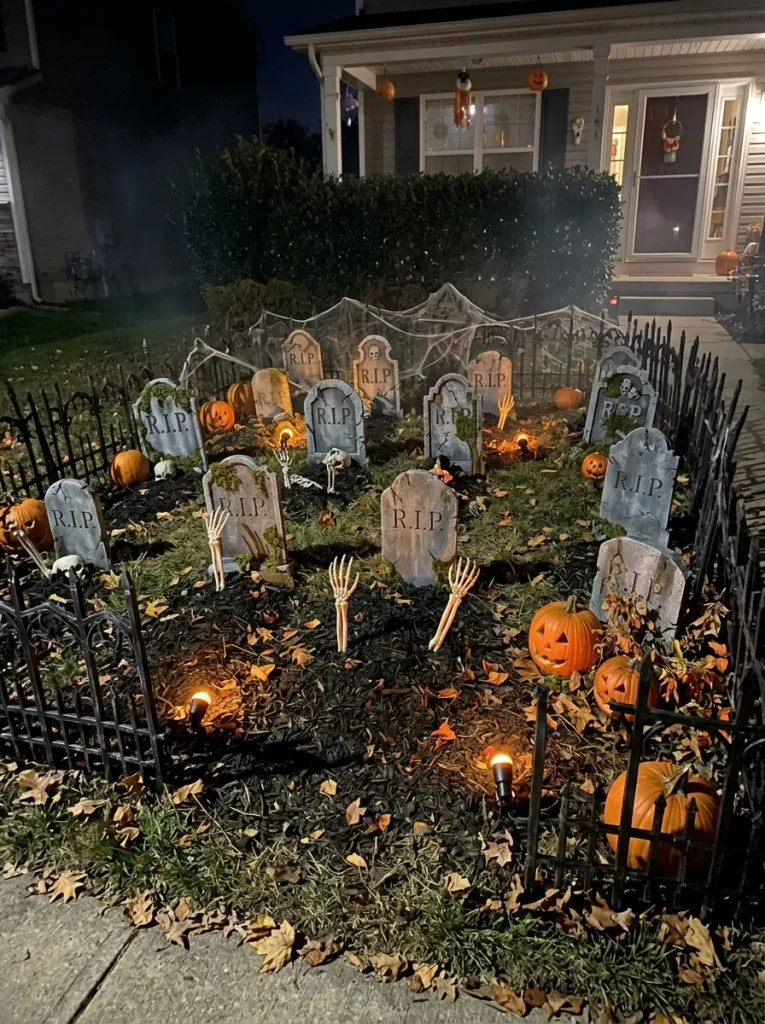 6. Haunted Graveyard Entrance