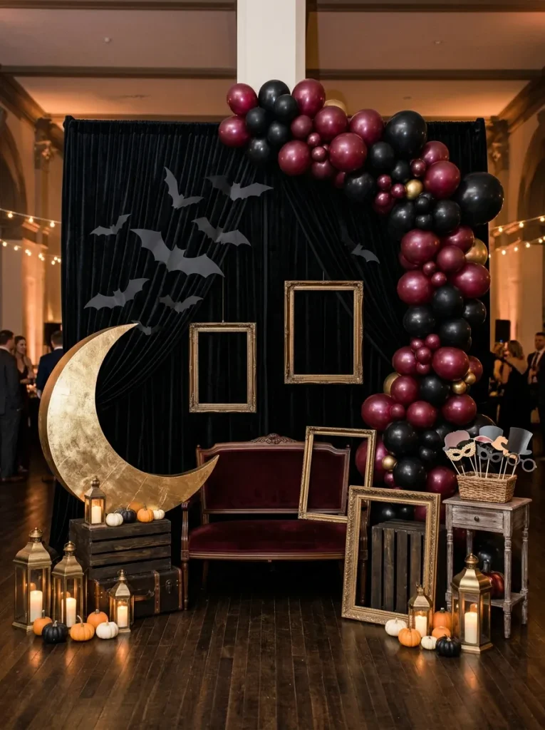6. Spooky Halloween Photo Booth