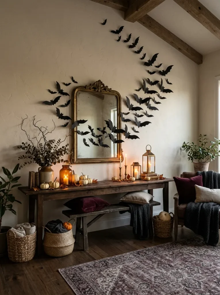7. Enchanted Bat Wall Swarm