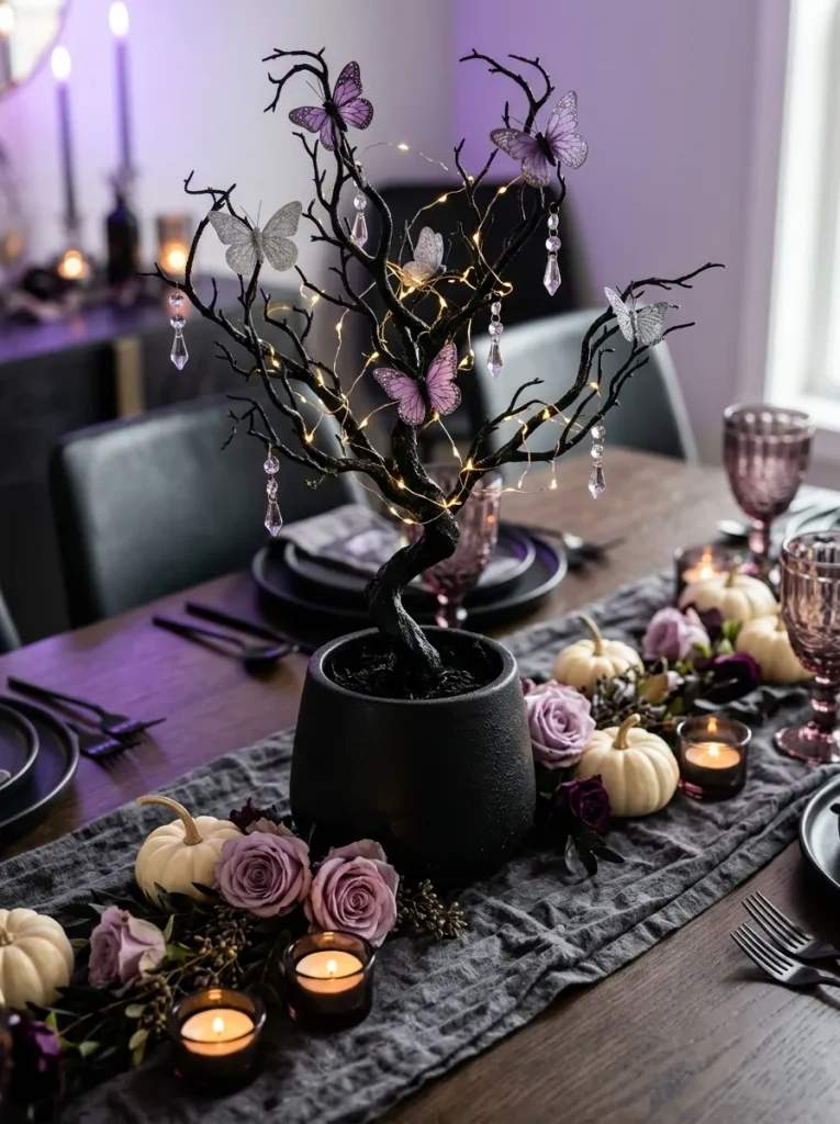 7. Enchanted Black Butterfly Tree