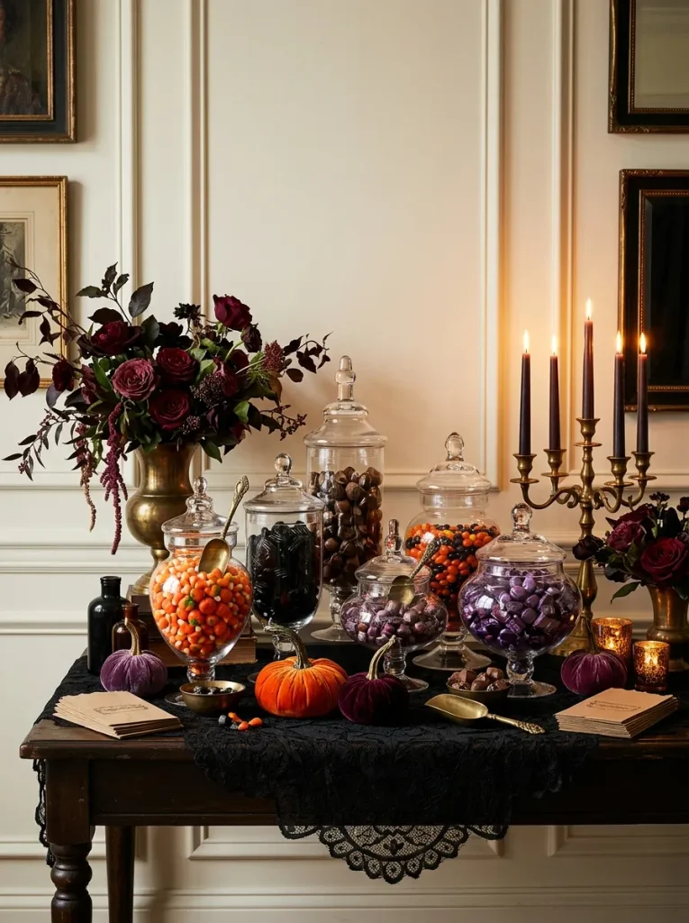7. Haunted Halloween Candy Bar