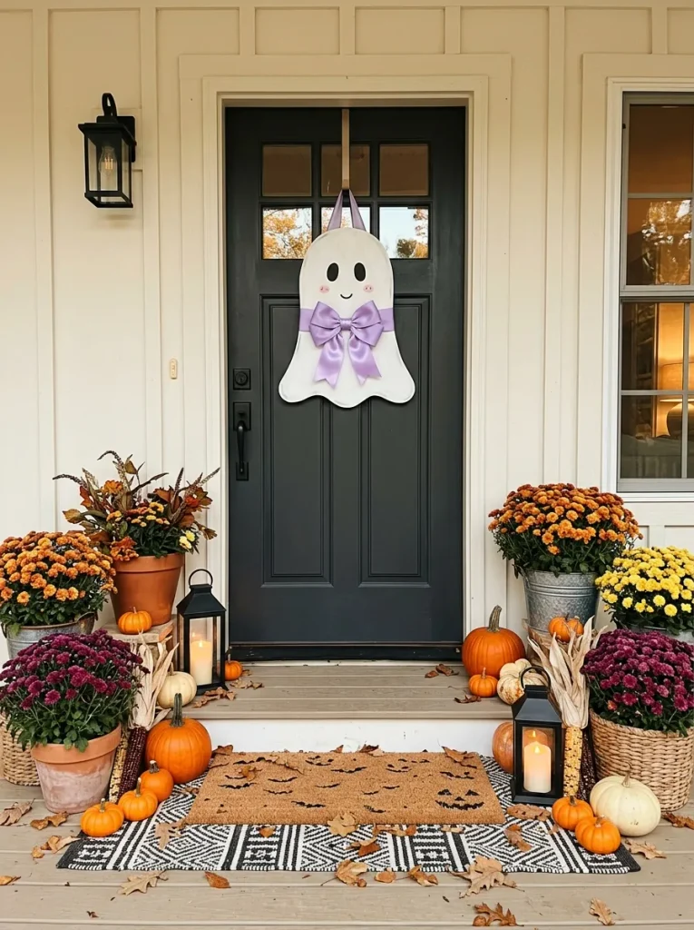 7. Making Spooky Ghost Door Signs