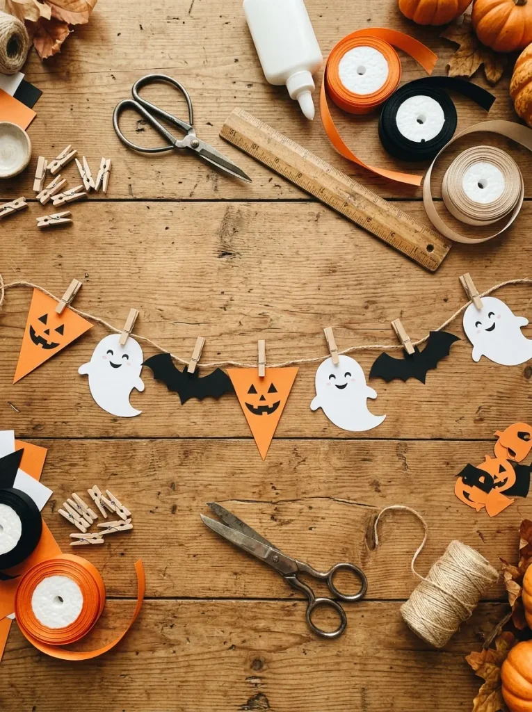 8. Assembling Your Halloween Banner