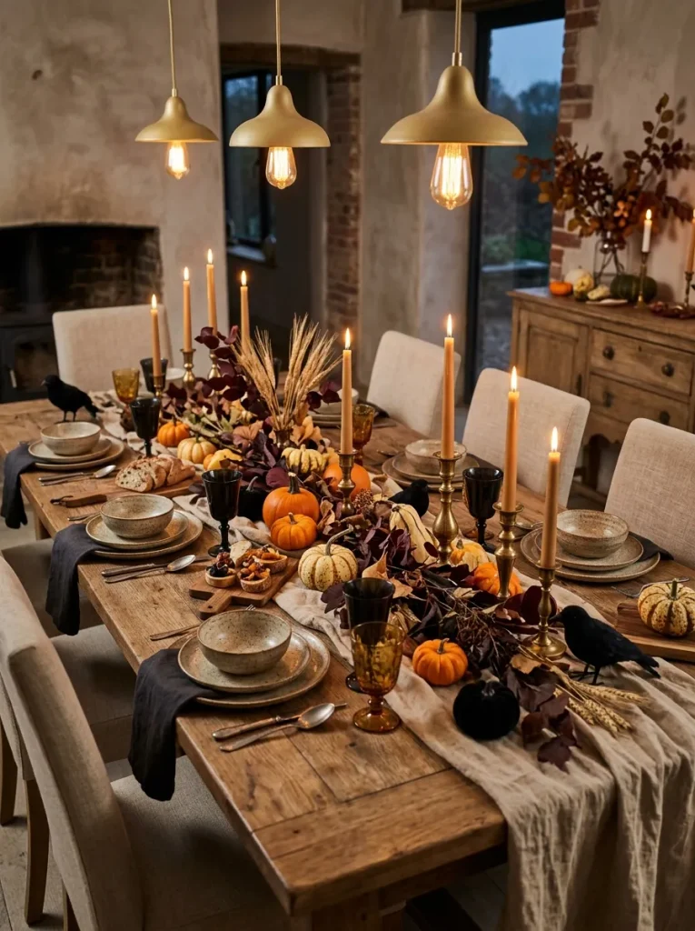 8. Harvest Dining Table Centerpiece