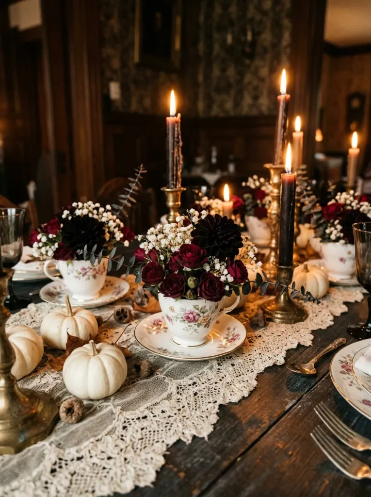 9. Haunted Vintage Teacup Florals