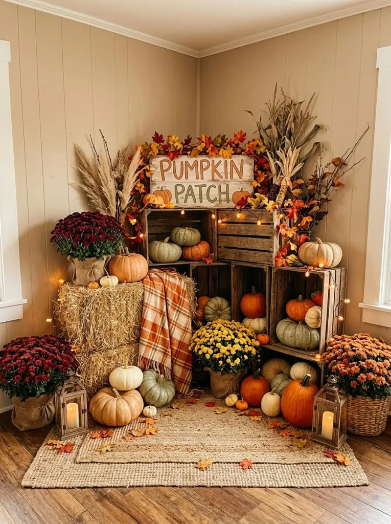 9. Pumpkin Patch Photo Corner