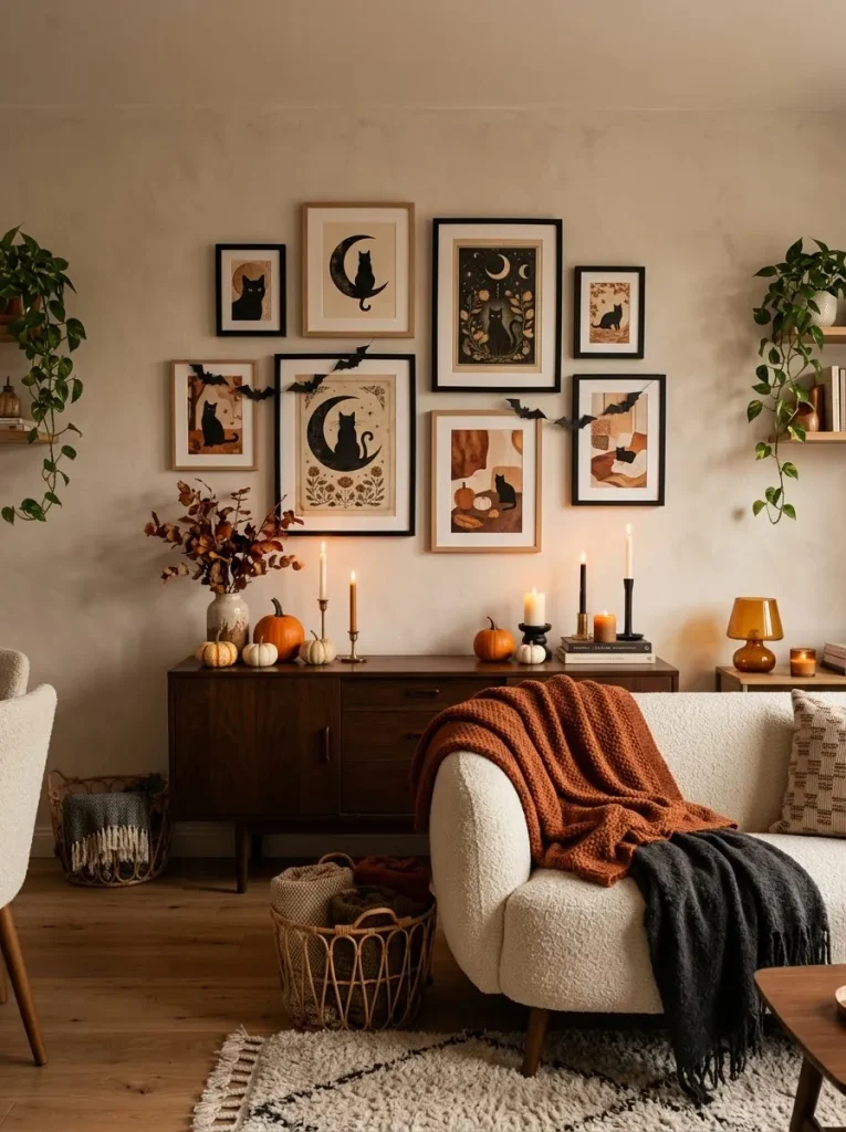 Black Cat Wall Art