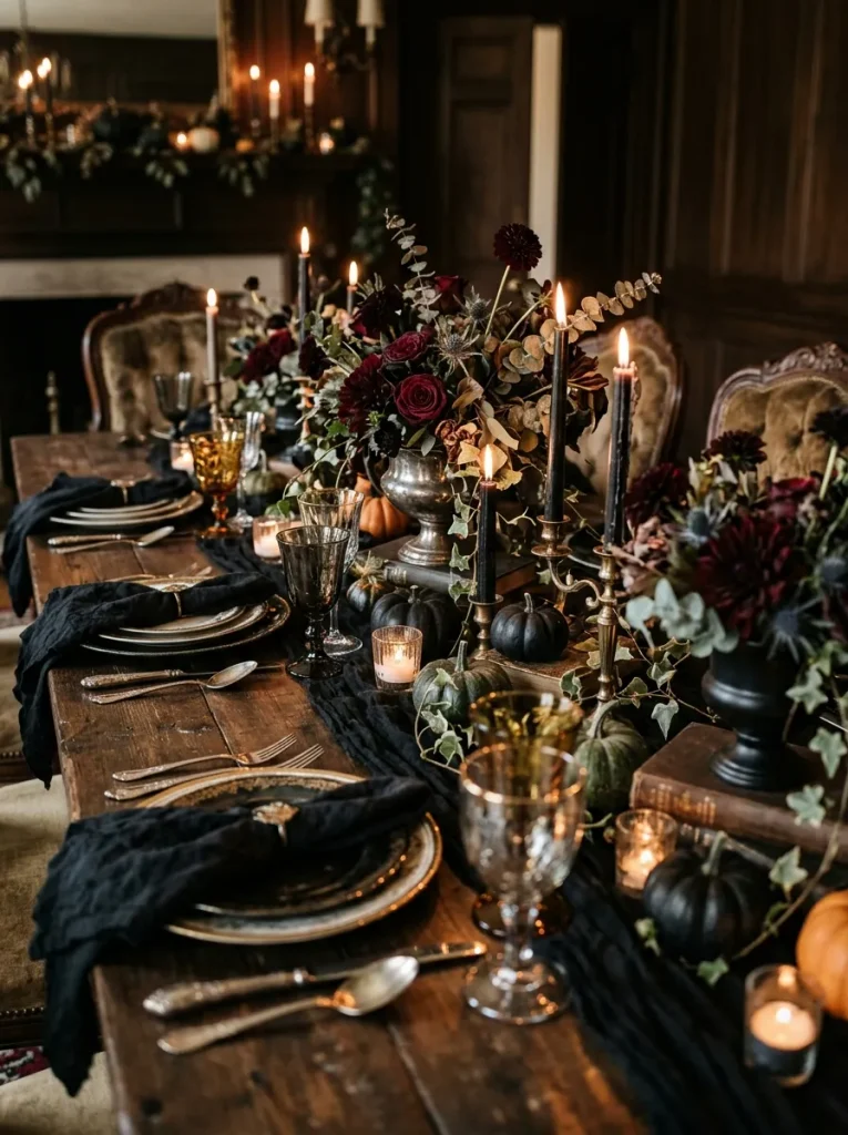Gothic Dining Setup