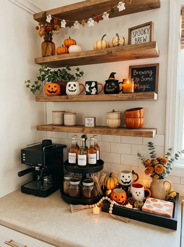 Halloween Coffee Bar