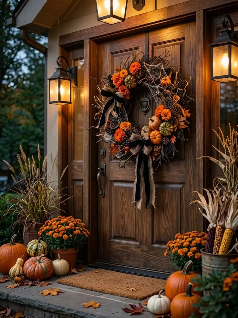 Halloween Door Wreath