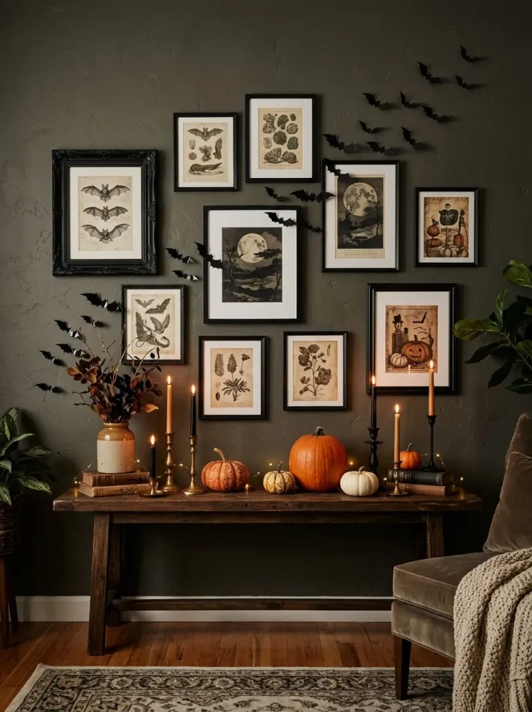 Halloween Gallery Wall