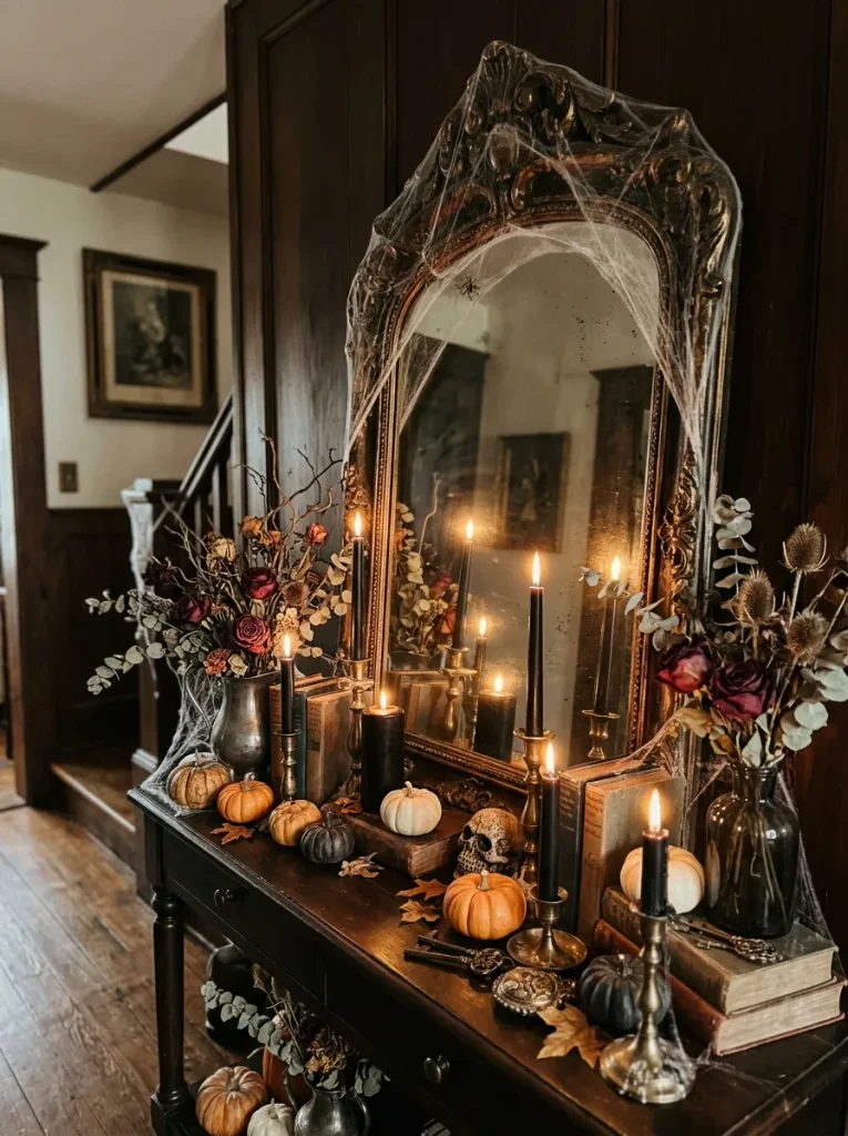 Halloween Mirror Styling