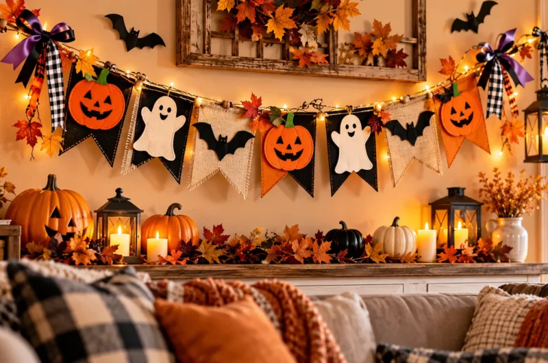 Halloween banner decor