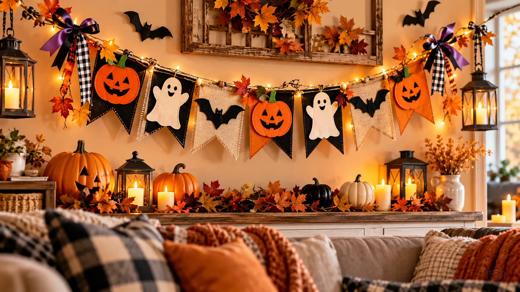 Halloween banner decor