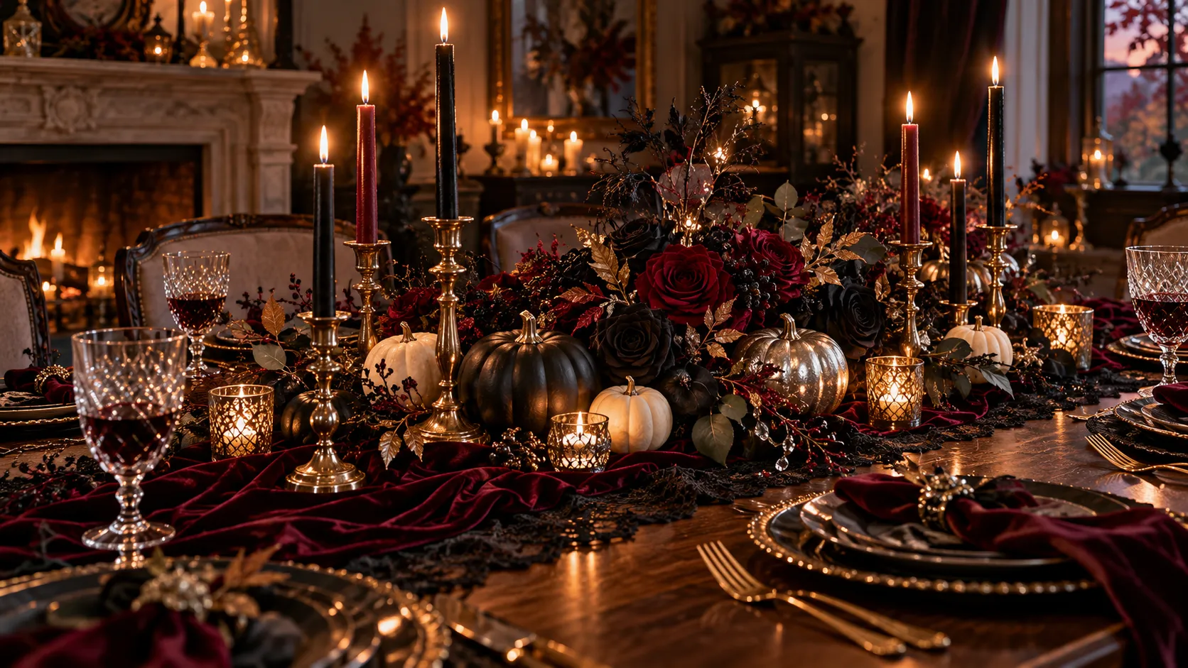 Halloween centerpiece
