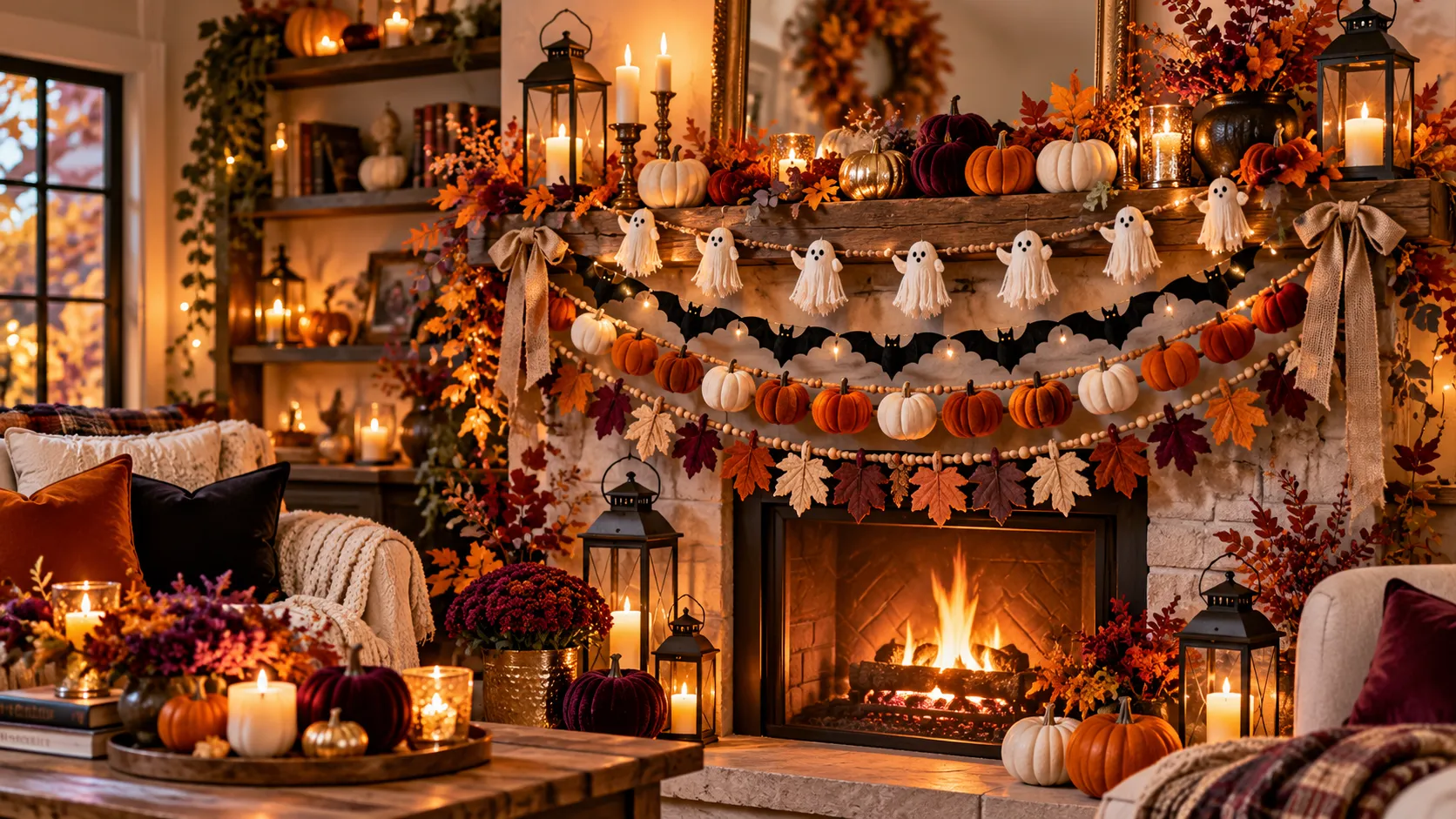 Halloween garland